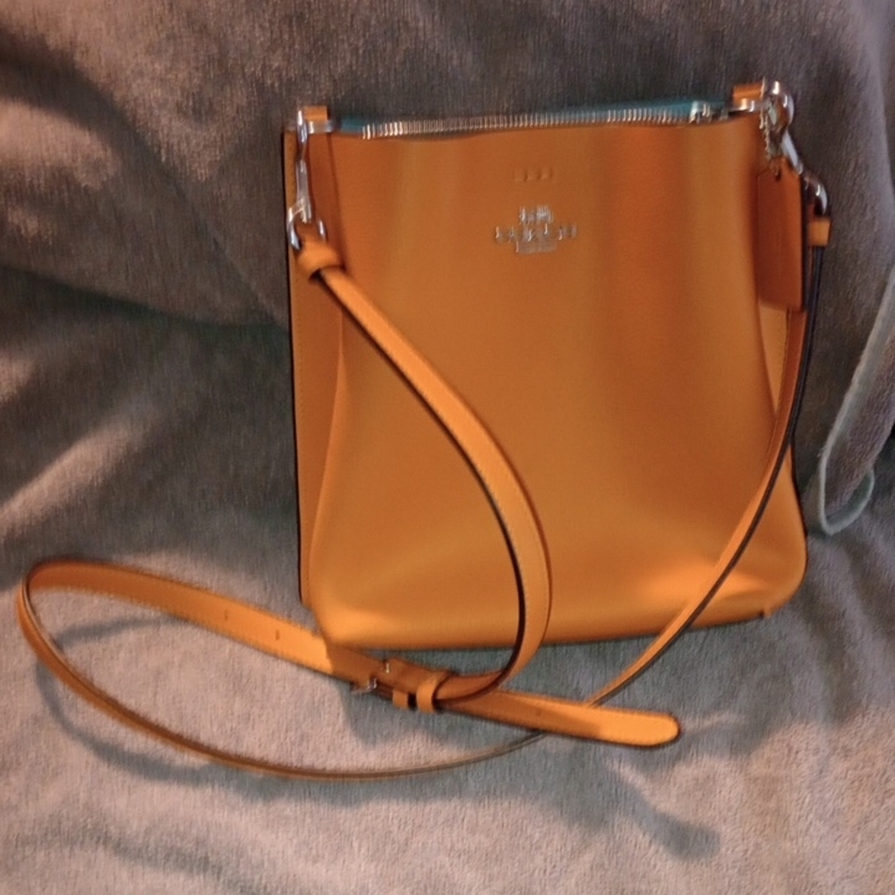 Coach Vibrant Orange Crossbody Bag